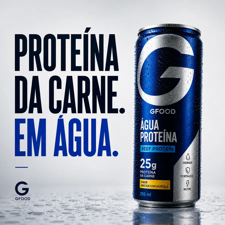 Proteína da carne em água